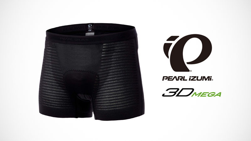 黒 フィット感 インナーパンツ パッド付き パールイズミ M 【公式通販】