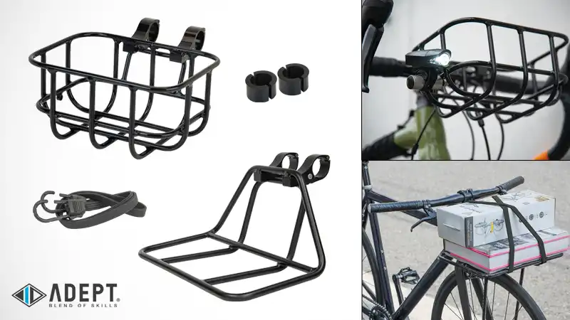 ロード&グラベル対応!着脱できる『前カゴ・Fラック』あれこれイメージ06