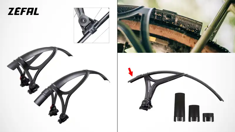 雨ニモマケズ…グラベルロード用の『フェンダー・泥除け』あれこれイメージ04