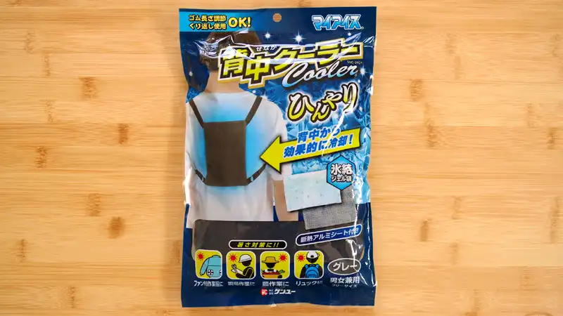 涼しさ1000円也!夏の自転車でマイアイス『背中クーラー』を試すイメージ02