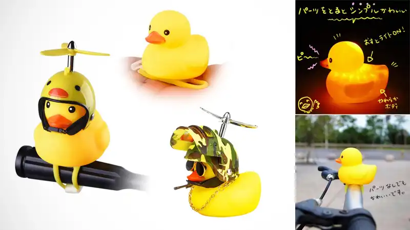 自転車にアヒル！頬が緩む『カワイイ系サイクルグッズ』あれこれイメージ04